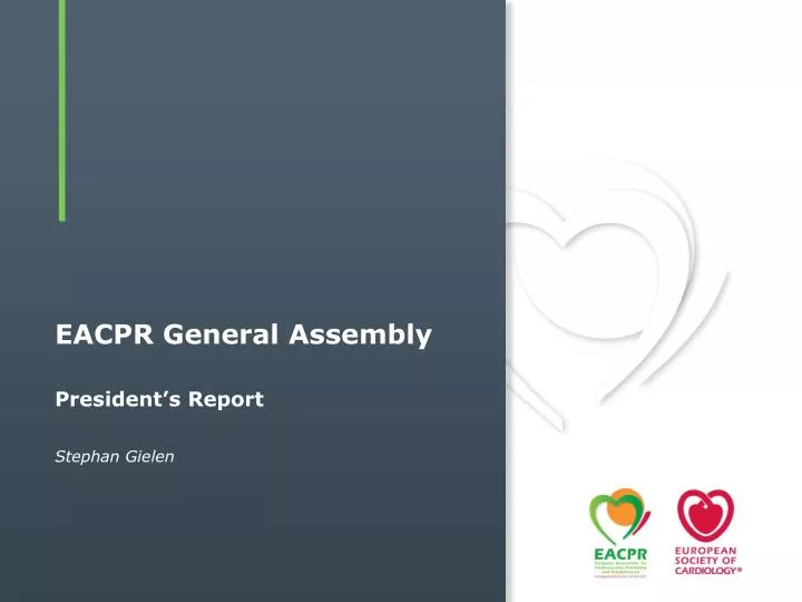 eacpr general assembly