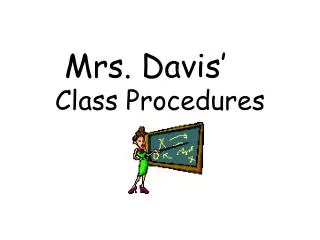 Class Procedures