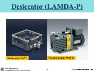 Desiccator (LAMDA-P)