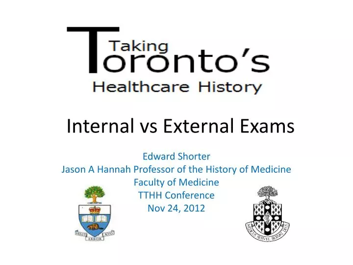 internal vs external exams