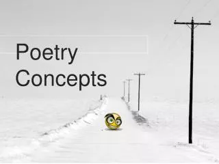 Poetry Concepts
