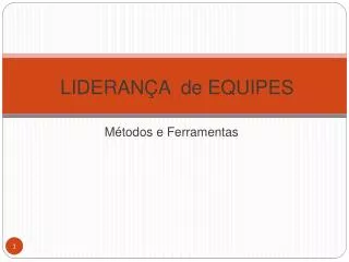 lideran a de equipes