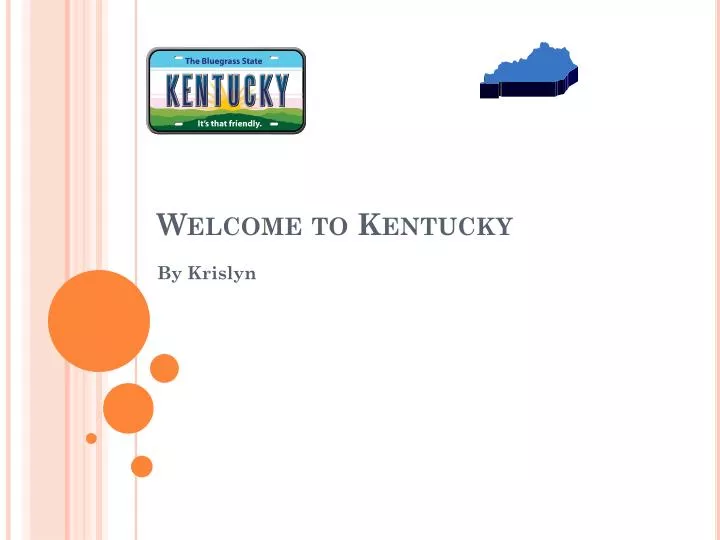 welcome to kentucky