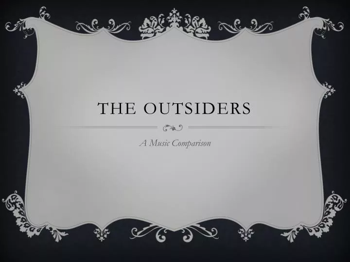 the outsiders