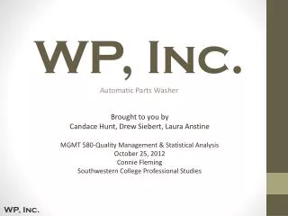 WP, Inc.