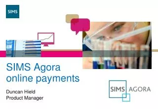 SIMS Agora online payments