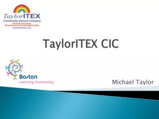 TaylorITEX CIC