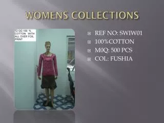 WOMENS COLLECTIONS