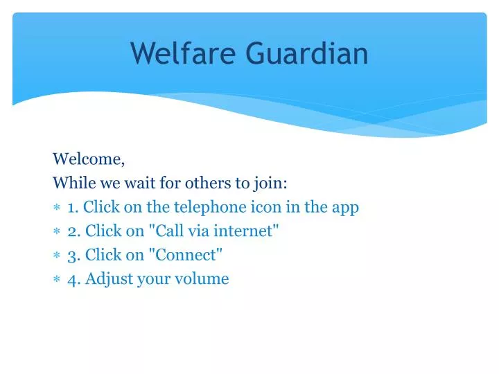 welfare guardian