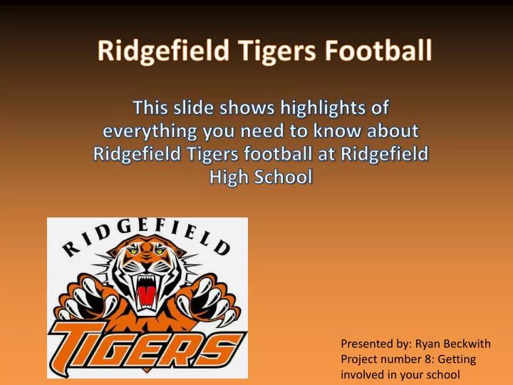 ridgefield tigers football