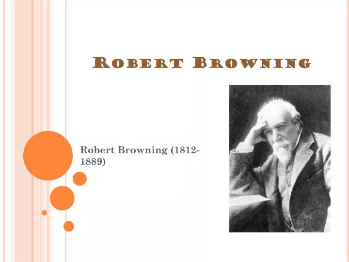 robert browning