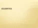 celebrities - slide 1