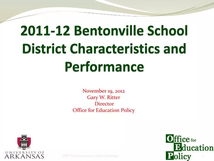 2011 12 bentonville school district characteristics and performance