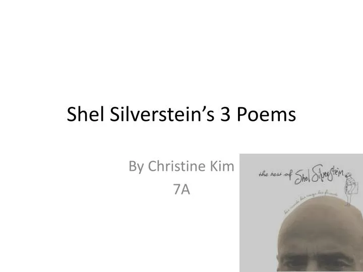 shel silverstein s 3 poems