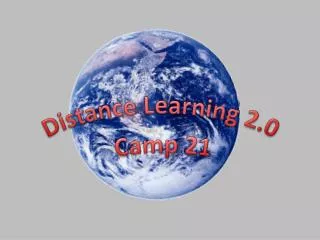 Distance Learning 2.0
