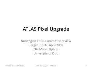 ATLAS Pixel Upgrade