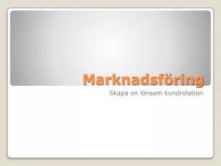 marknadsf ring
