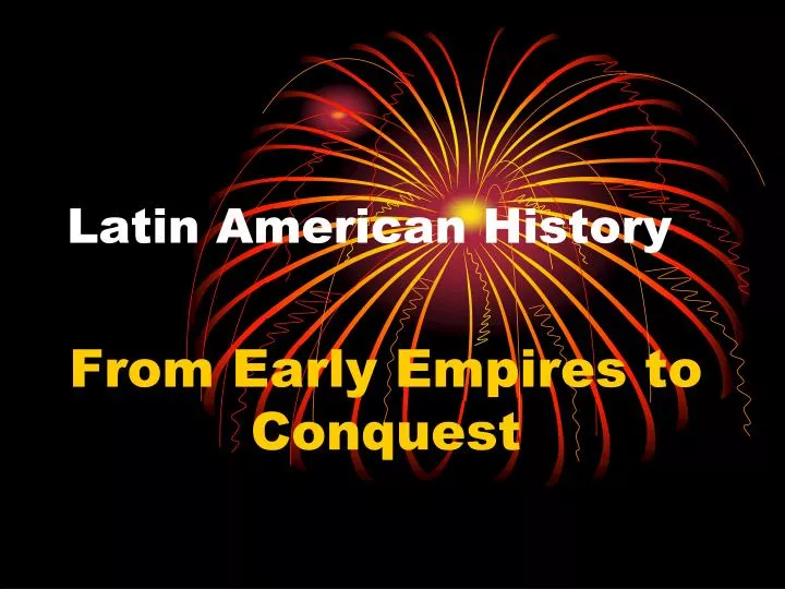 latin american history