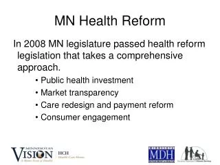MN Health Reform