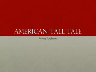 American Tall Tale