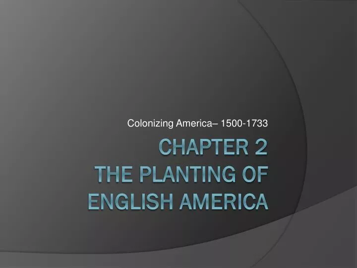 colonizing america 1500 1733