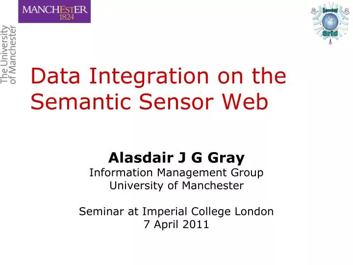 data integration on the semantic sensor web