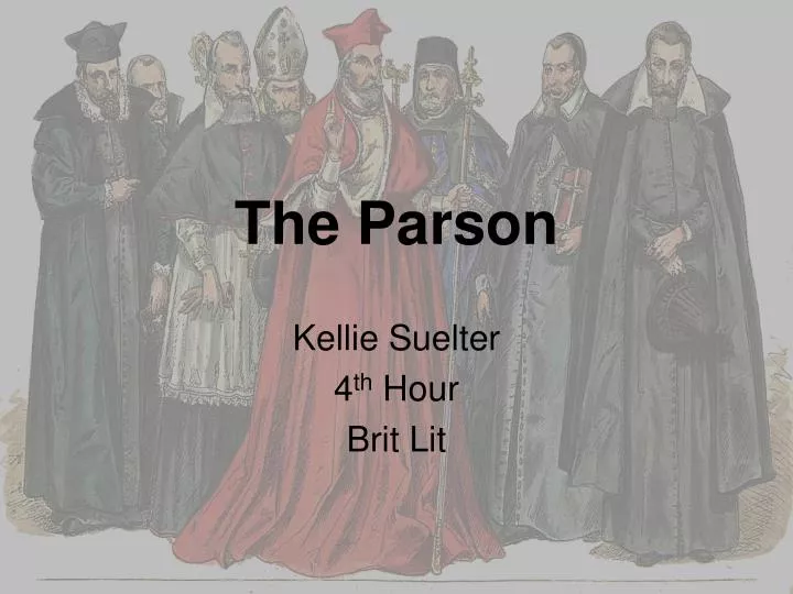 the parson