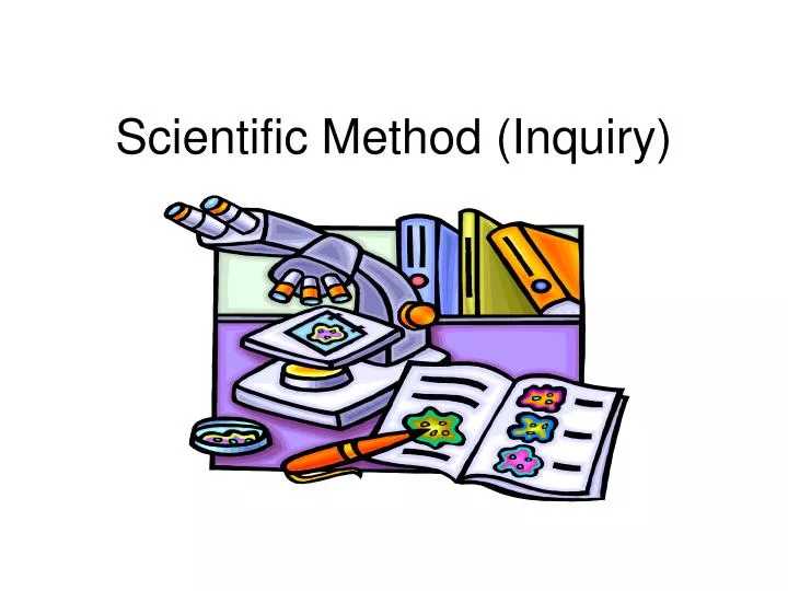 scientific method inquiry