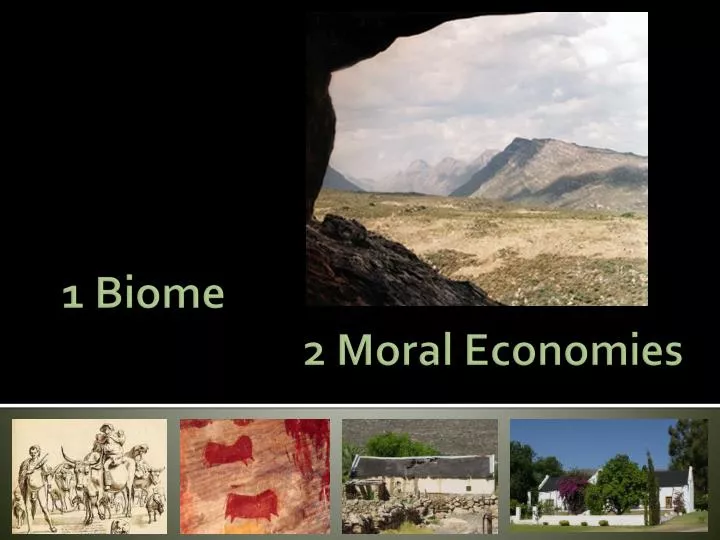 1 biome 2 moral economies