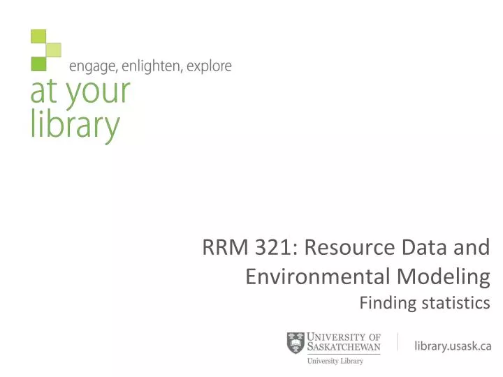 rrm 321 resource data and environmental modeling finding statistics