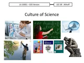 Culture of Science