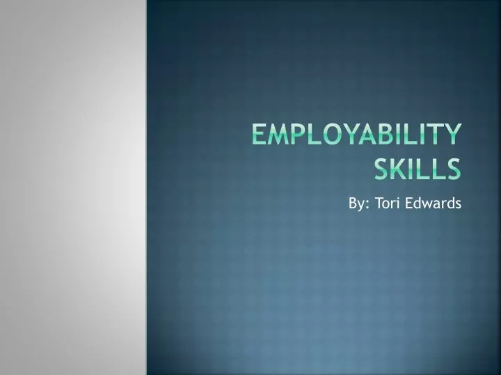 employability skills