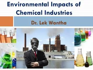Environmental Impacts of Chemical Industries