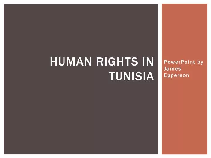 human rights in tunisia