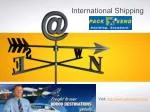 International Shipping - slide 1