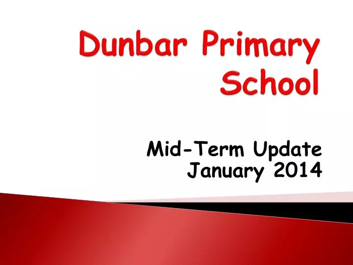 dunbar primary school