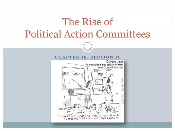 the rise of political action committees