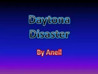 Daytona Disaster