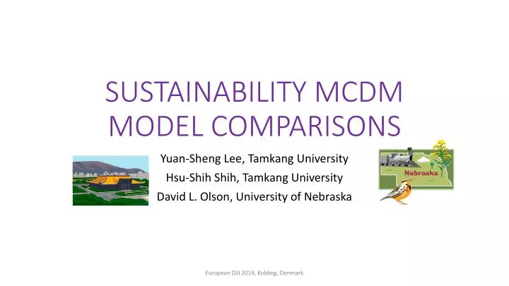 sustainability mcdm model comparisons