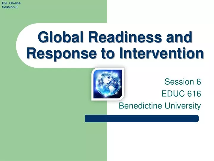 global readiness and response to intervention