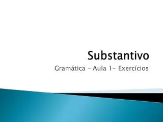 substantivo
