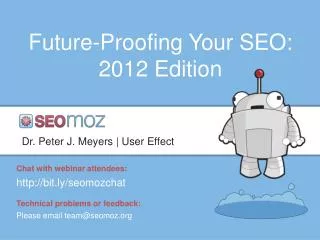 Future-Proofing Your SEO: 2012 Edition
