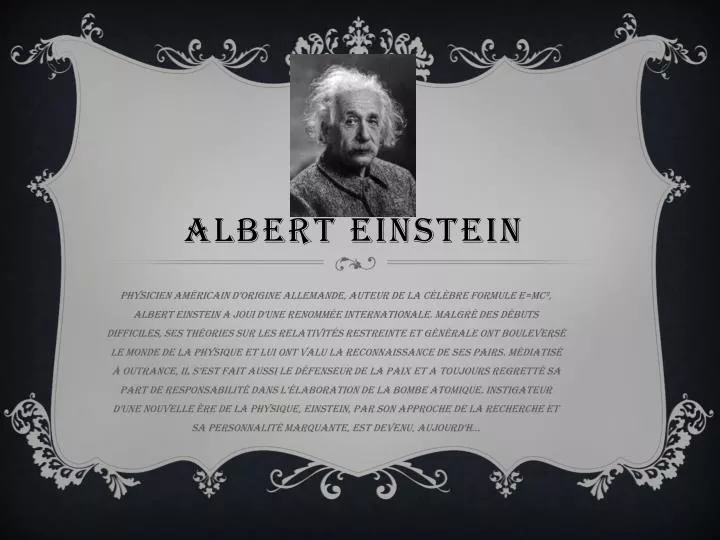 albert einstein