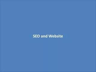 SEO and Website