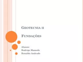 geotecnia ii funda es
