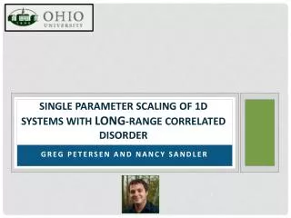 Single parameter scaling of 1d systems with long -range correlated disorder