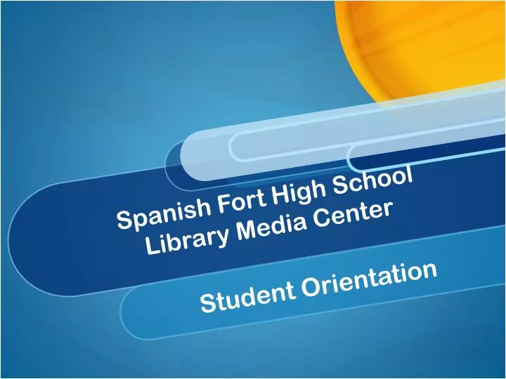 spanish fort high school library media center
