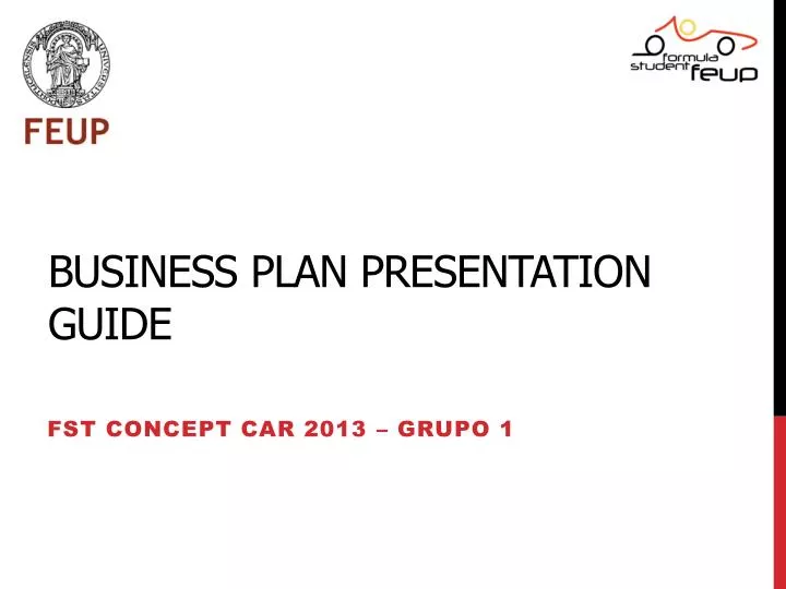 business plan presentation guide