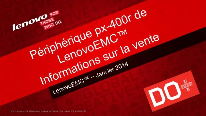 p riph rique px 400r de lenovoemc informations sur la vente