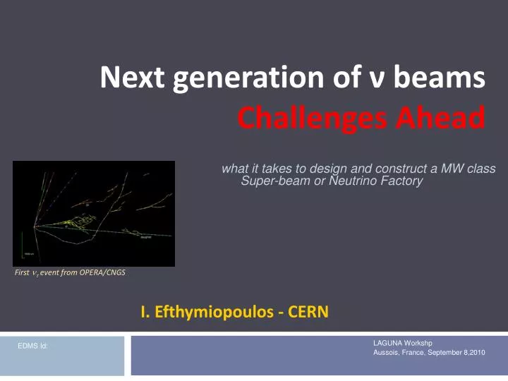 next generation of beams challenges a head